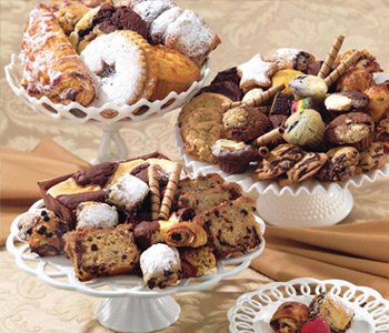 Cookie and rugelach dessert platters